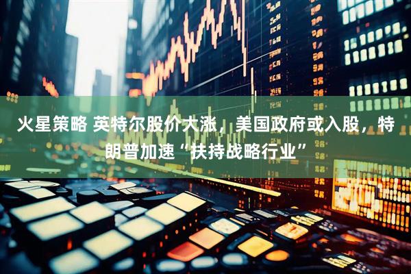 火星策略 英特尔股价大涨，美国政府或入股，特朗普加速“扶持战略行业”